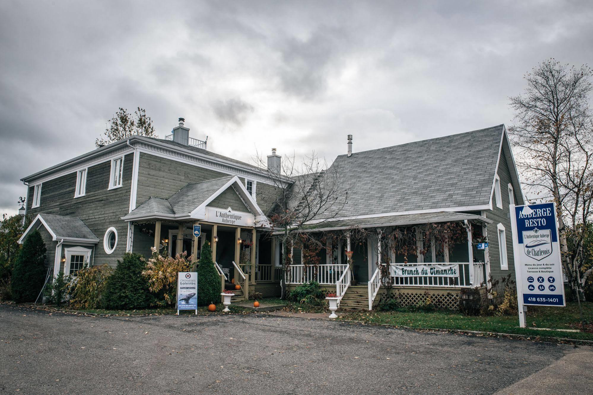 L'Authentique Auberge De Charlevoix Hotel Les Eboulements Exterior photo